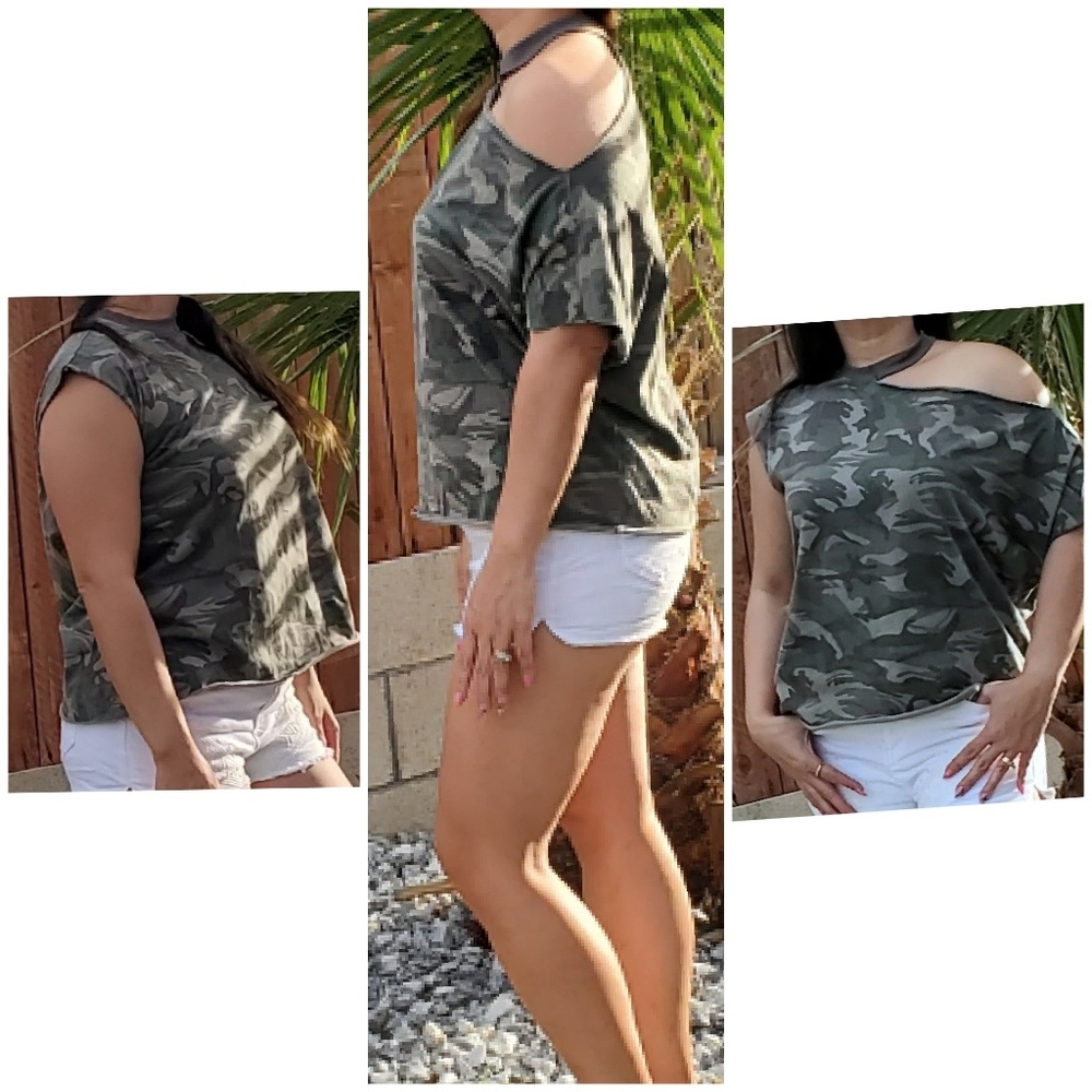 Camo top